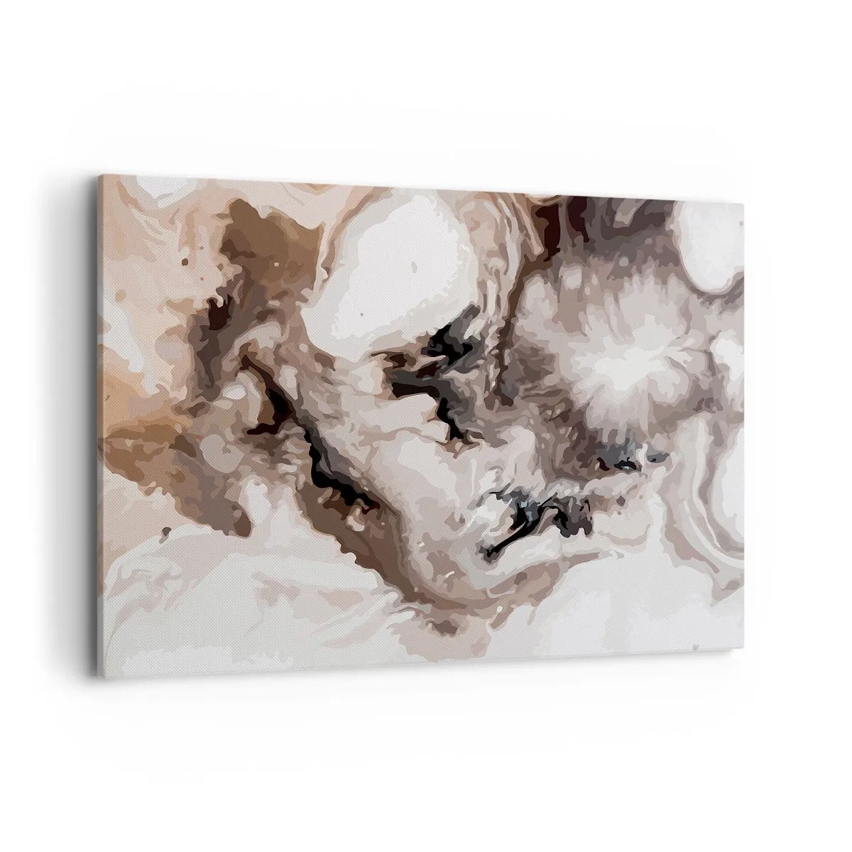 Canvastavla - Bild på duk - En galax födelse - 100x70 cm