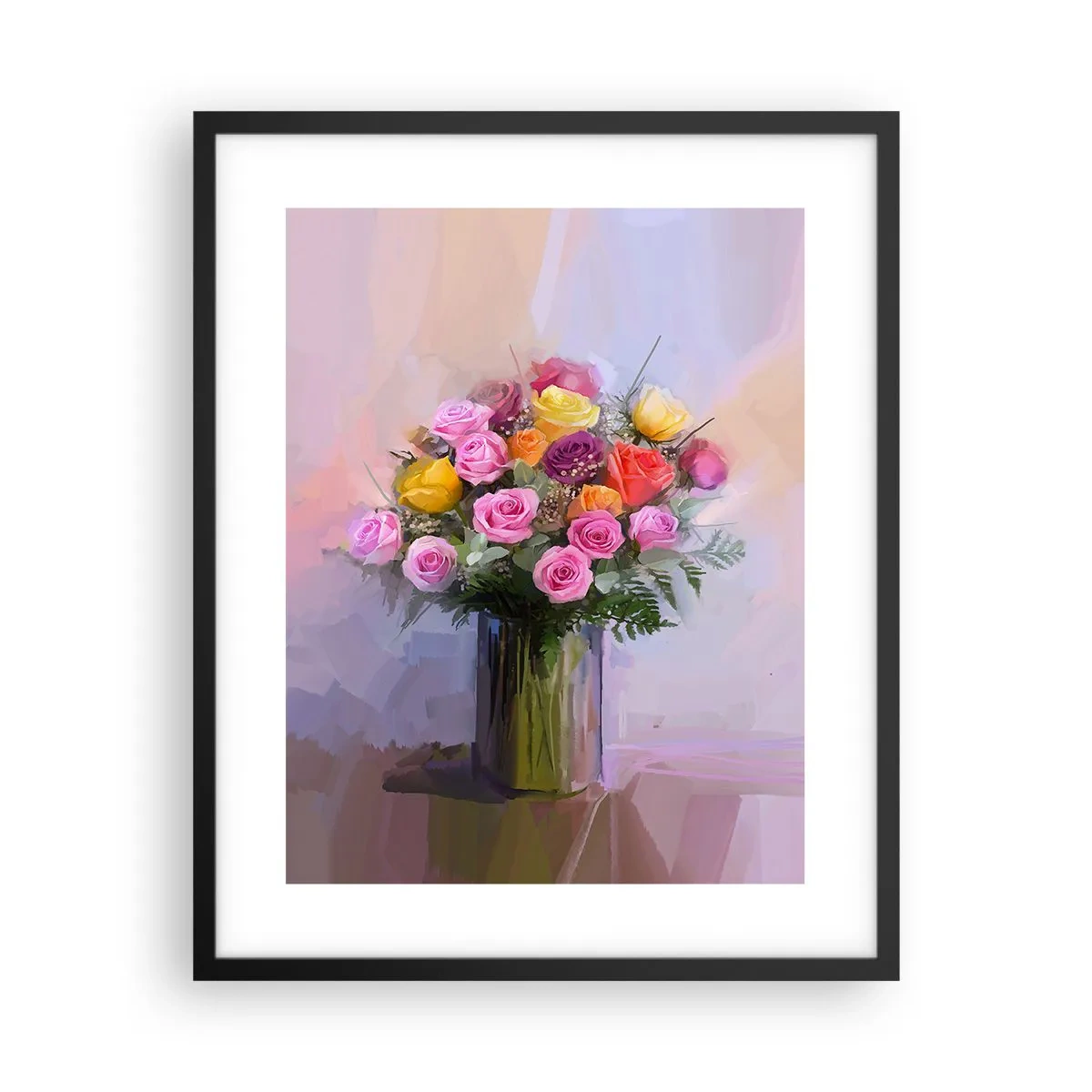 Affisch i svart ram - Stoppad skönhet - 40x50 cm