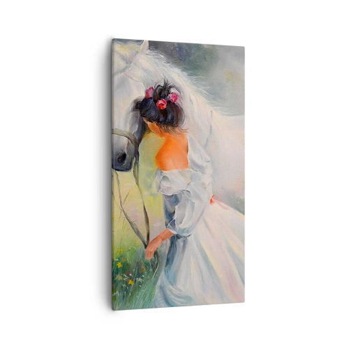 Canvastavla - Bild på duk - Ur en vacker dröm - 55x100 cm