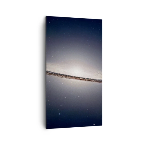 Canvastavla - Bild på duk - En gång i en galax långt, långt borta.... - 45x80 cm