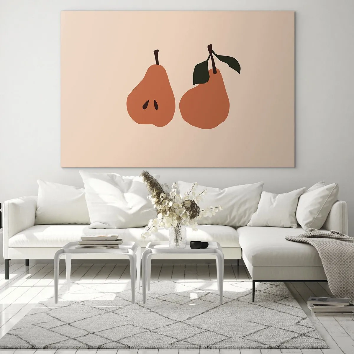 Glastavla - Bild på glas - Bara sötma - 120x80 cm