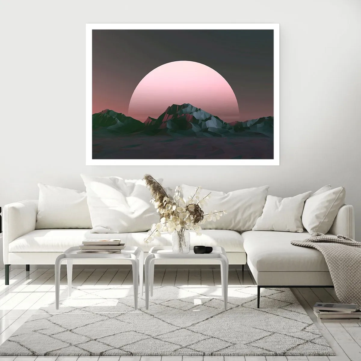 Affisch - I den granliggande galaxen - 50x40 cm