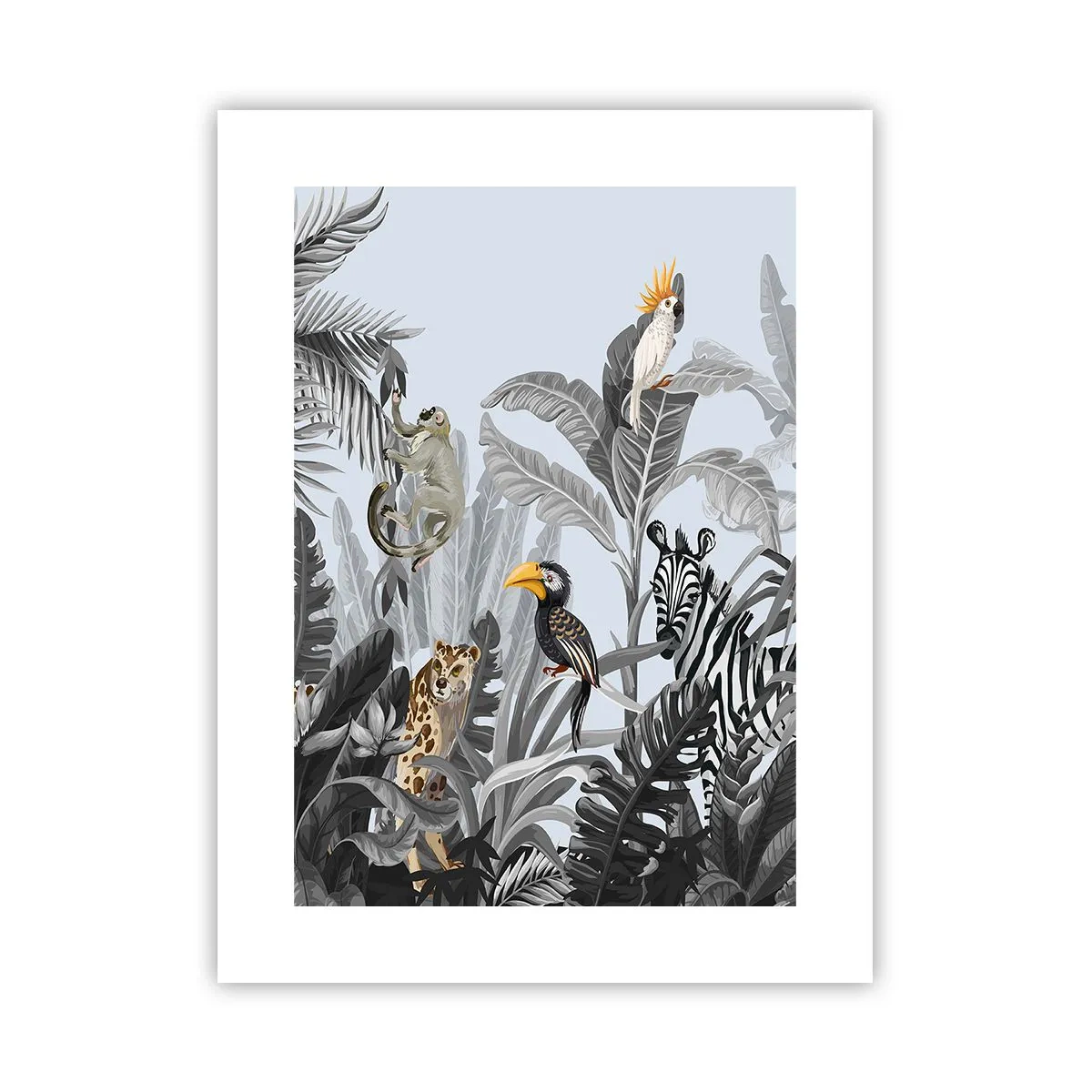 Affisch - Afrikansk saga - 30x40 cm