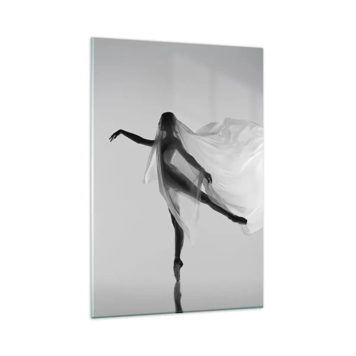 Glastavla - Bild på glas - Lätthet och grace - 80x120 cm