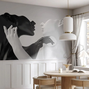 Fototapet Premium Sand - Attraktion - lust - Abstraktion, Mannekäng, Staty - 250x175 cm