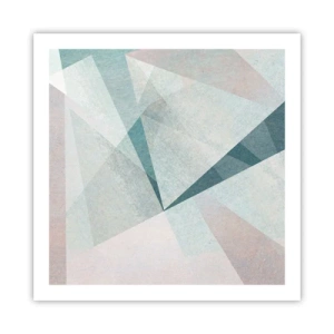 Affisch - Lugnt trots dynamiskt - 60x60 cm