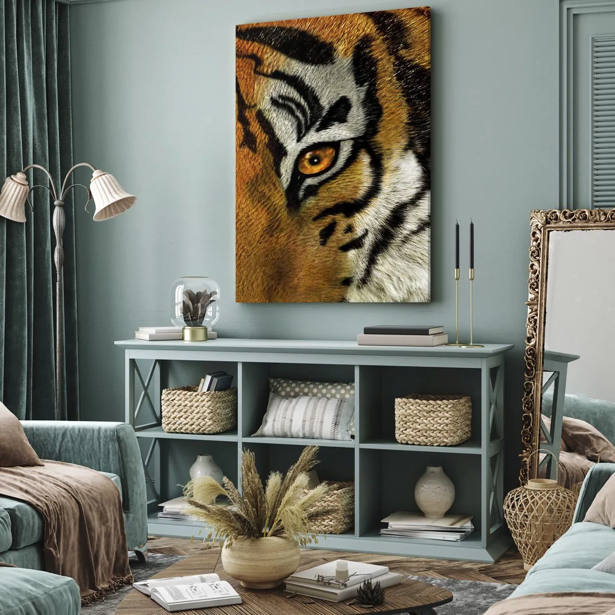 Canvastavla - Bild på duk - Farlig och vacker - 70x100 cm