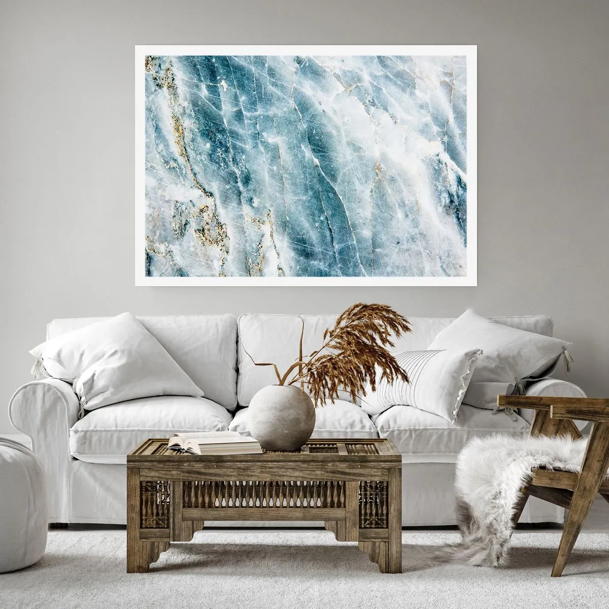 Affisch - Isvärld - 70x50 cm