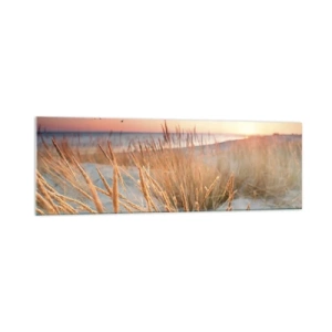 Glastavla - Bild på glas - Östersjövaggvisa - 160x50 cm