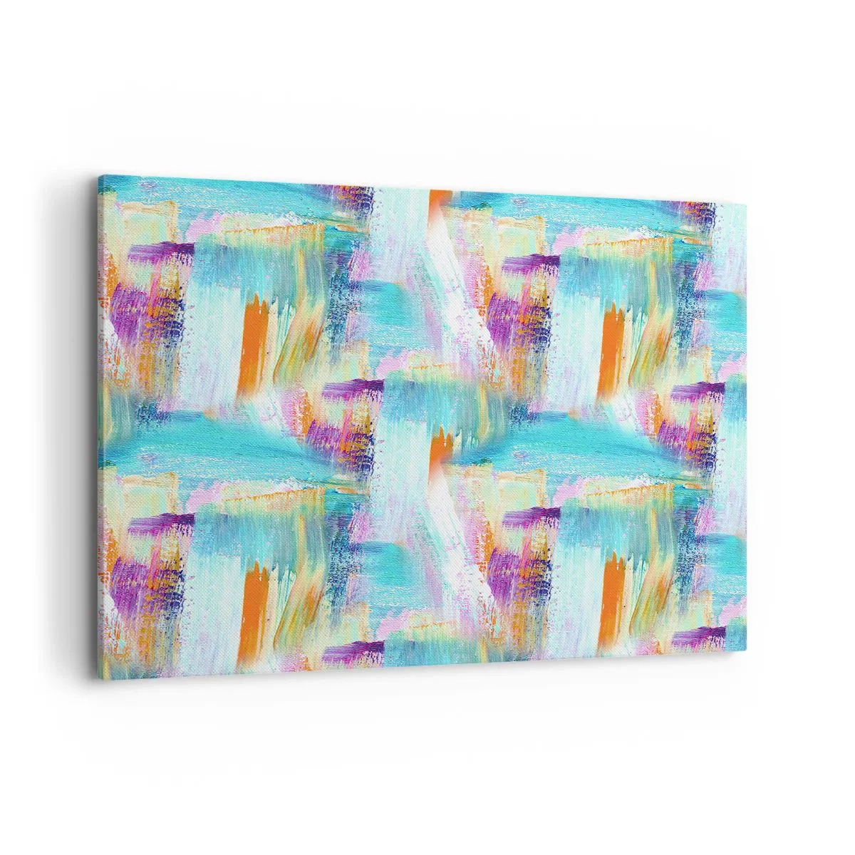 Canvastavla - Bild på duk - Glatt klotter - 100x70 cm