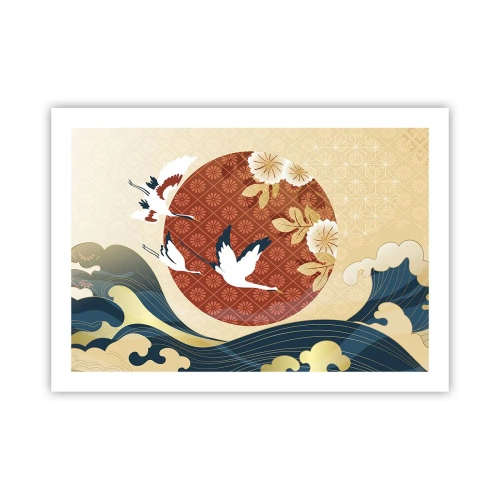 Affisch - Japansk saga - 70x50 cm