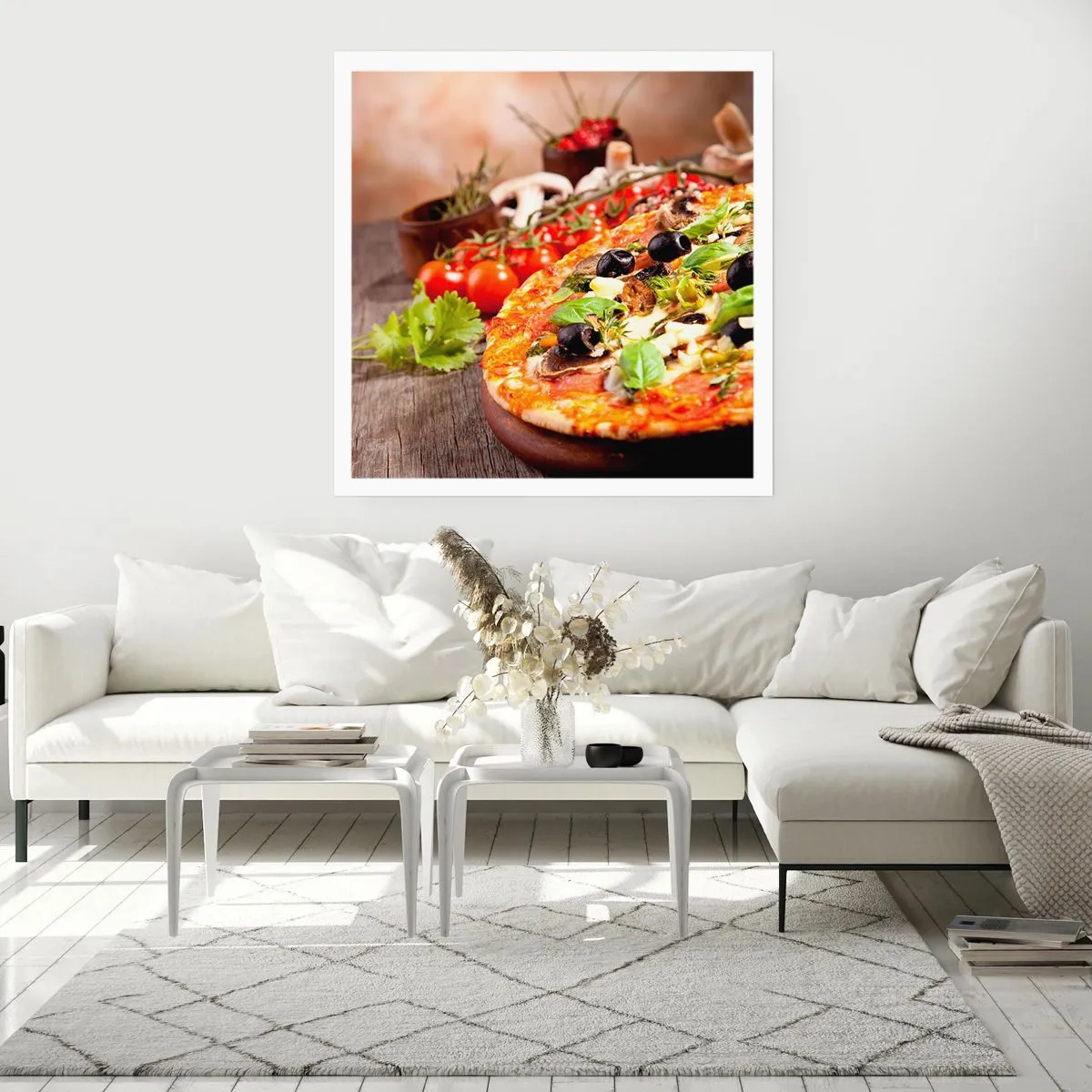 Affisch - Ingredienser ur jorden - 30x30 cm