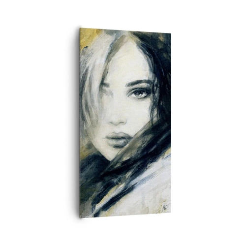 Canvastavla - Bild på duk - Mera oskyldig eller sensuell? - 65x120 cm