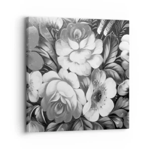 Canvastavla - Bild på duk - Vackra även i gråskala - 30x30 cm