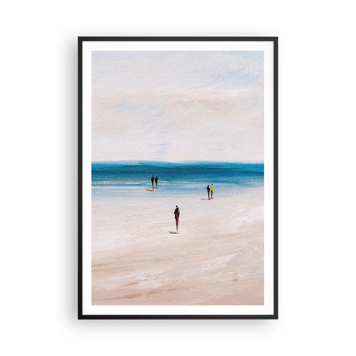 Affisch i svart ram - Ett naturligt behov - 70x100 cm