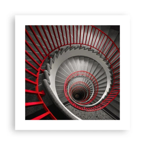 Affisch - Arkitektoniska spel - 40x40 cm