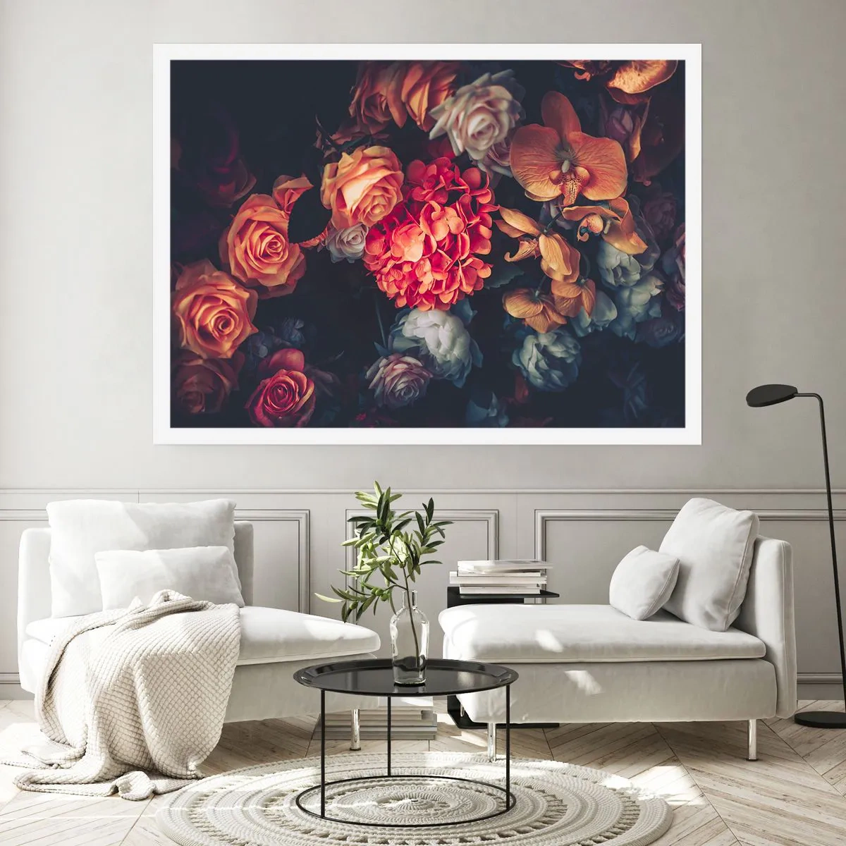 Affisch - Som hos de holländska mästarna - 40x30 cm