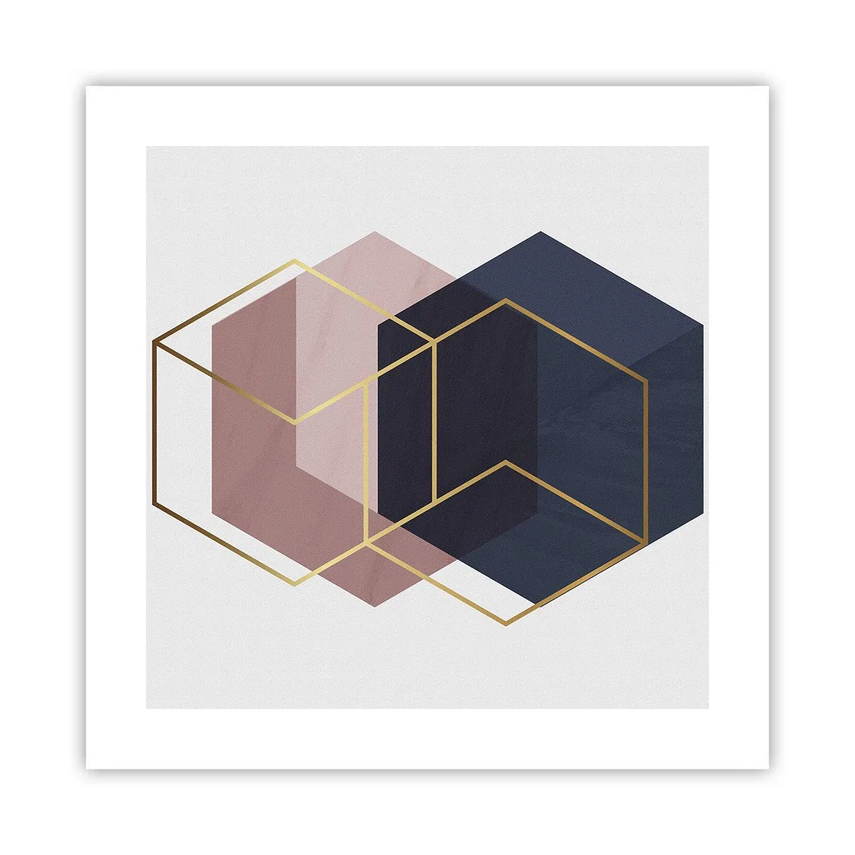 Affisch - Enkelhetens styrka - 40x40 cm