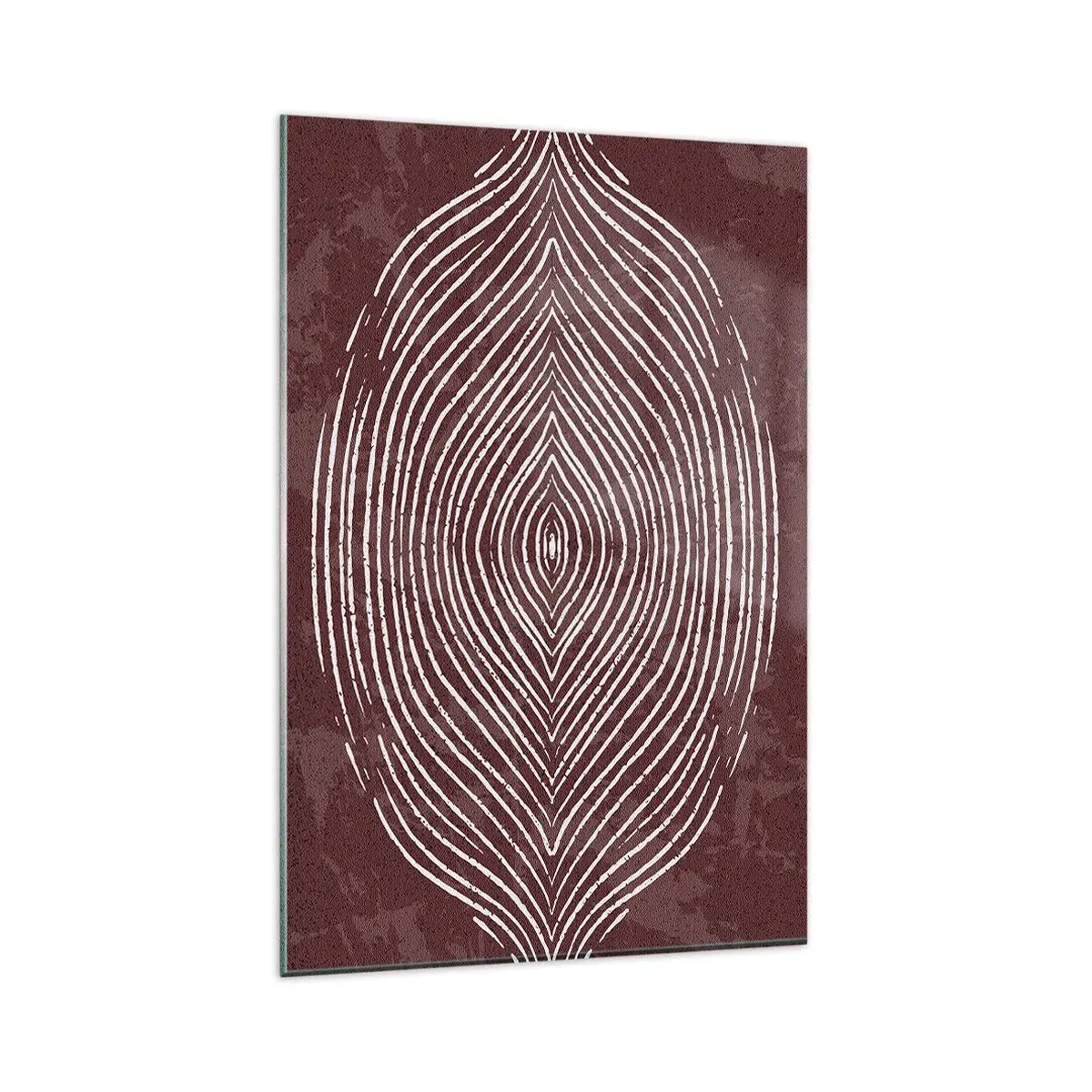 Glastavla - Bild på glas - Rymden talar - 80x120 cm