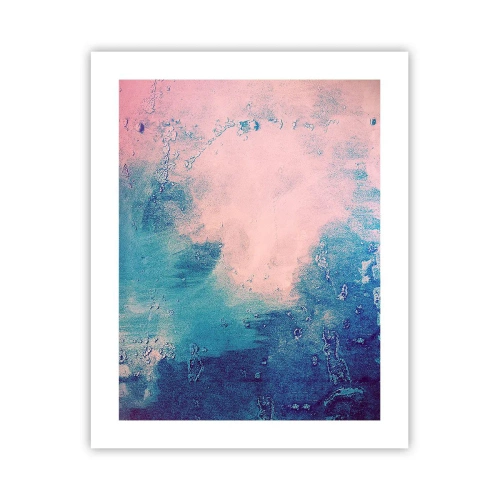 Affisch - Blåa famnar - 40x50 cm