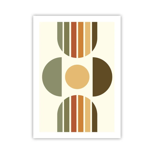 Affisch - I jordens färger - 50x70 cm