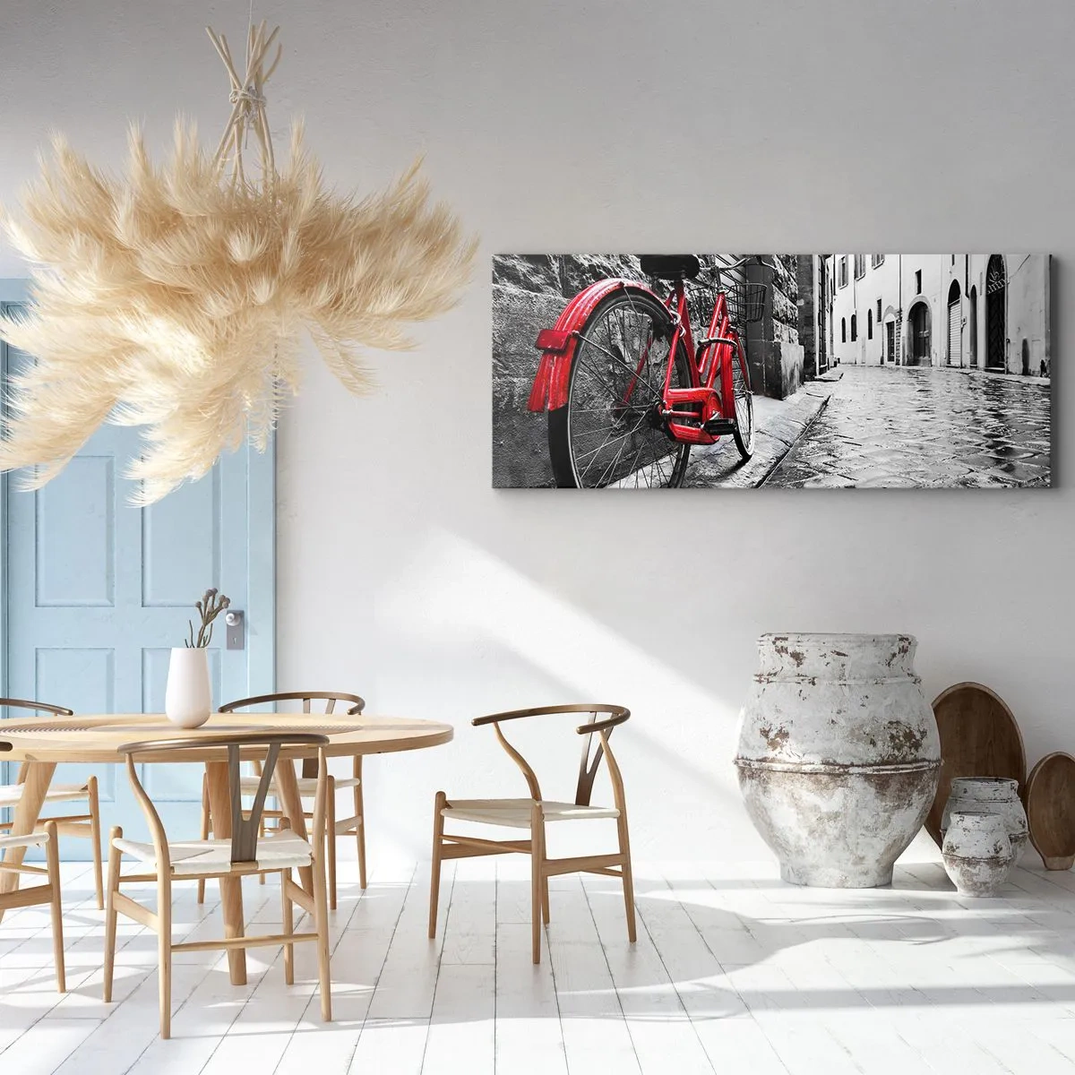 Canvastavla - Bild på duk - Den riktiga skönheten åldras inte - 100x40 cm