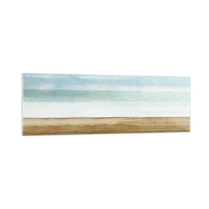 Glastavla - Bild på glas - Svalkande - 160x50 cm