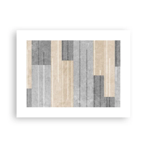 Affisch - Komposition: allt i lod - 40x30 cm