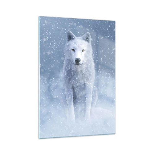 Glastavla - Bild på glas - I vinter anda - 50x70 cm