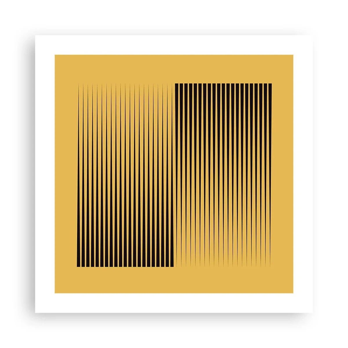 Affisch - Motsatsernas kvadrat - 50x50 cm