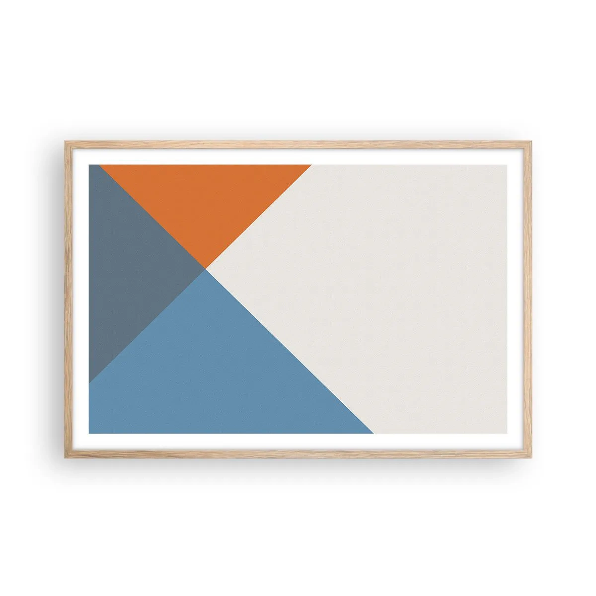 Affisch i ram av ljusek - Under vinkel… - 91x61 cm