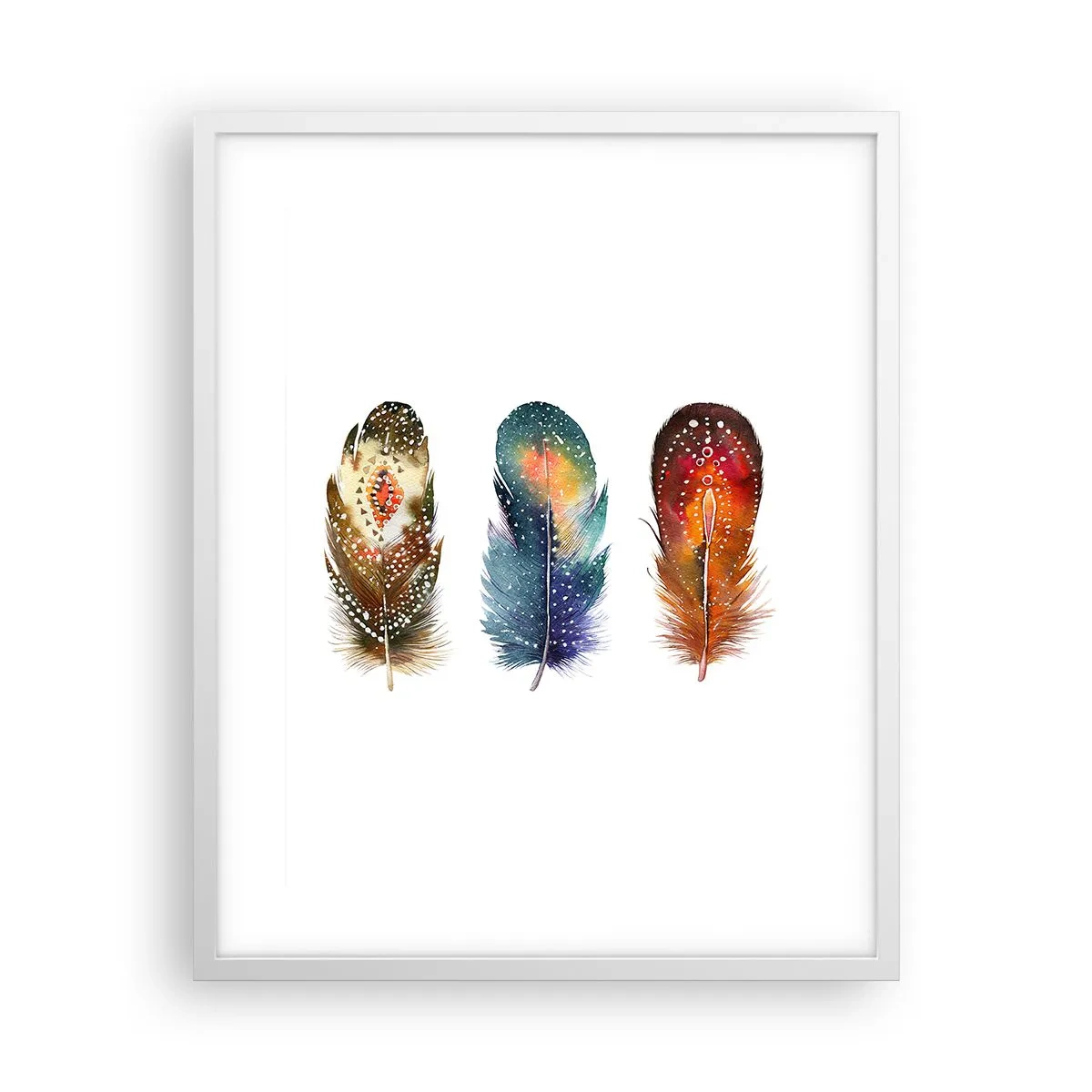 Affisch i vit ram - Ritualer, seder, hemligheter - 40x50 cm