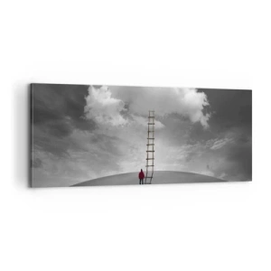 Canvastavla - Bild på duk - Allt är möjligt - 100x40 cm