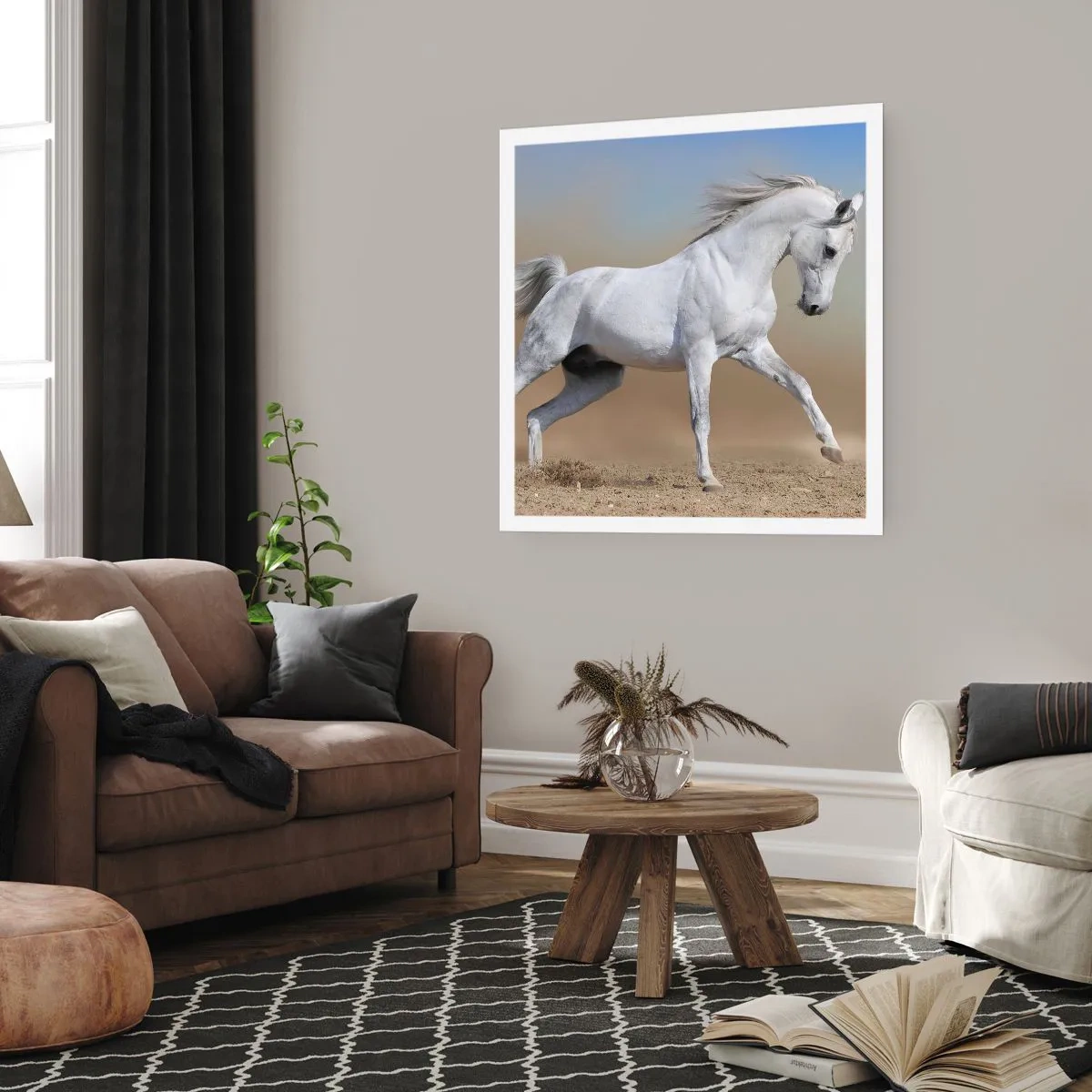 Affisch - Den vackraste arabiska sagan - 60x60 cm