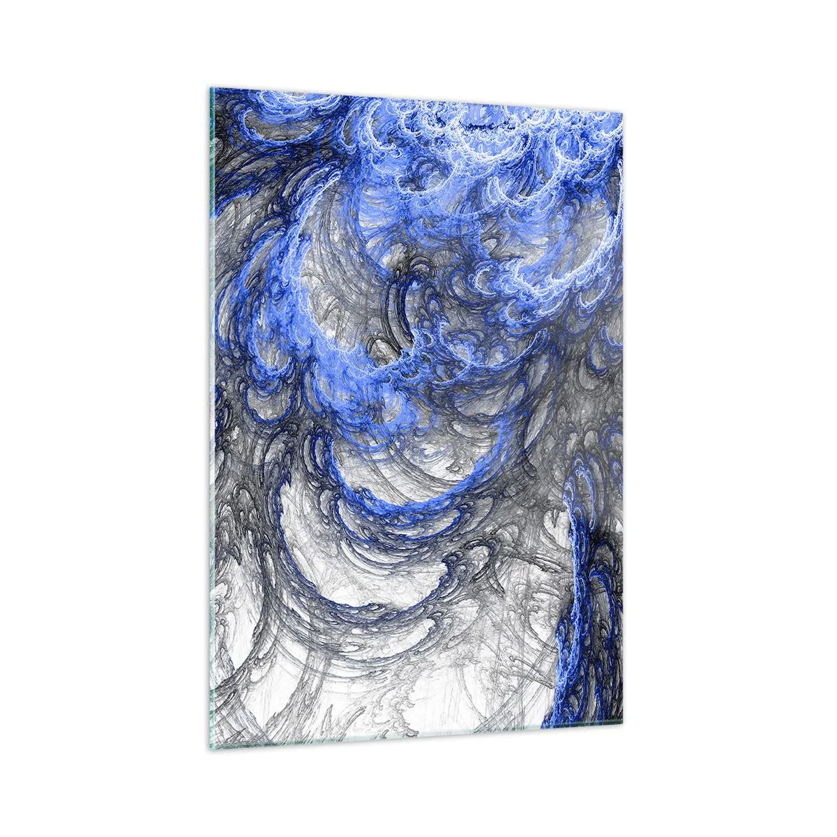 Glastavla - Bild på glas - Vågens födsel - 50x70 cm