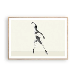 Affisch i ram av ljusek - I världens teater - 100x70 cm