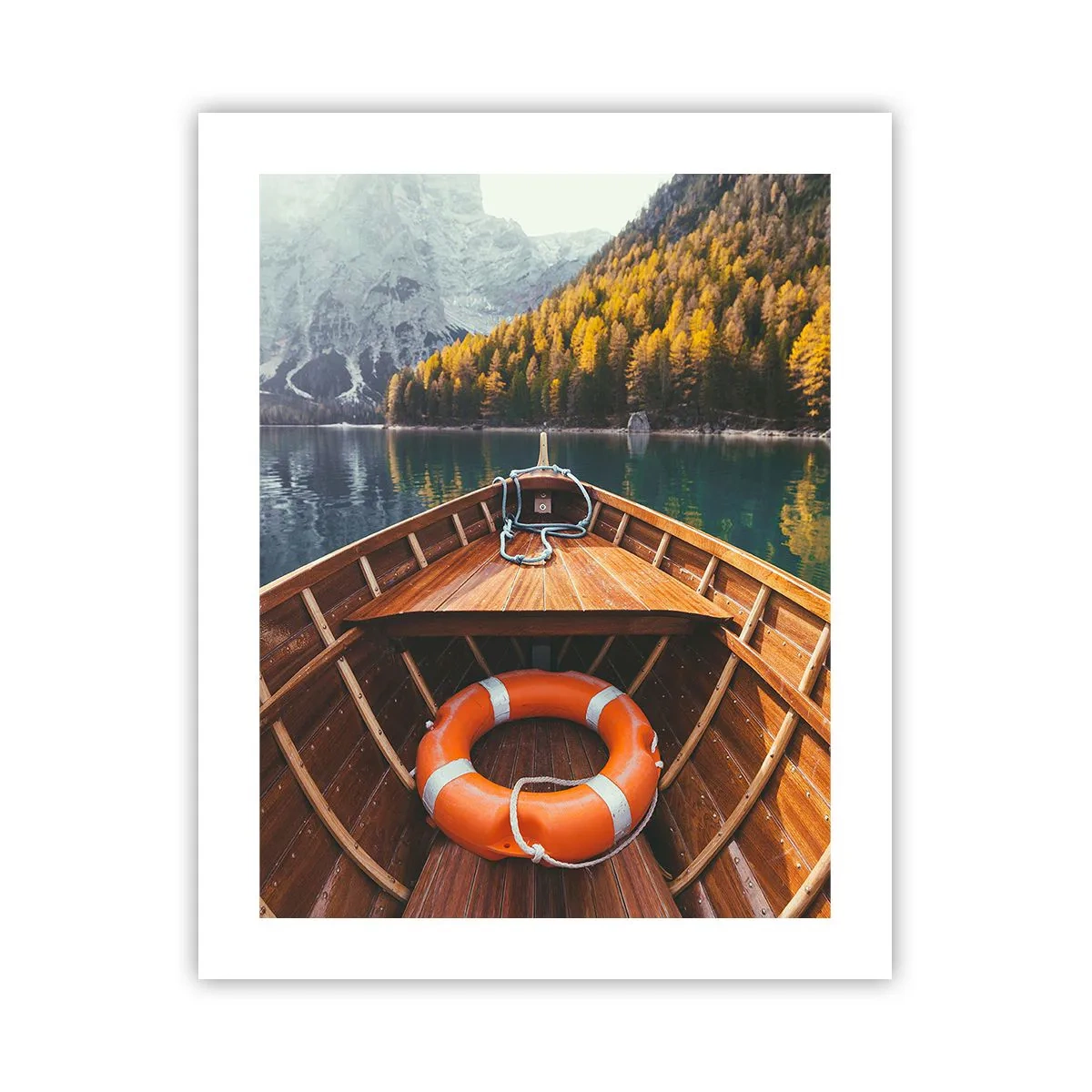 Affisch - Utflykt i fjällen - 40x50 cm