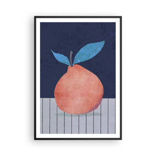 Affisch i svart ram - Konvexitet och planhet - 70x100 cm