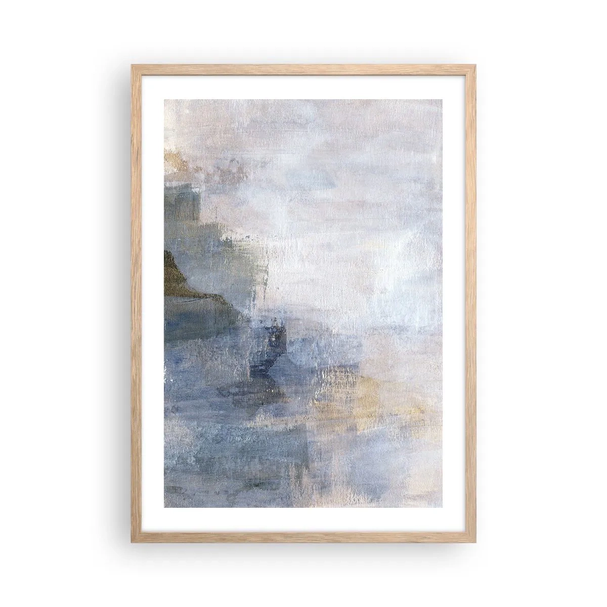 Affisch i ram av ljusek - Färgernas toner och ackord - 50x70 cm