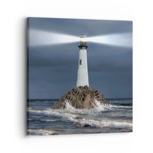 Canvastavla - Bild på duk - Här...här...här! - 30x30 cm