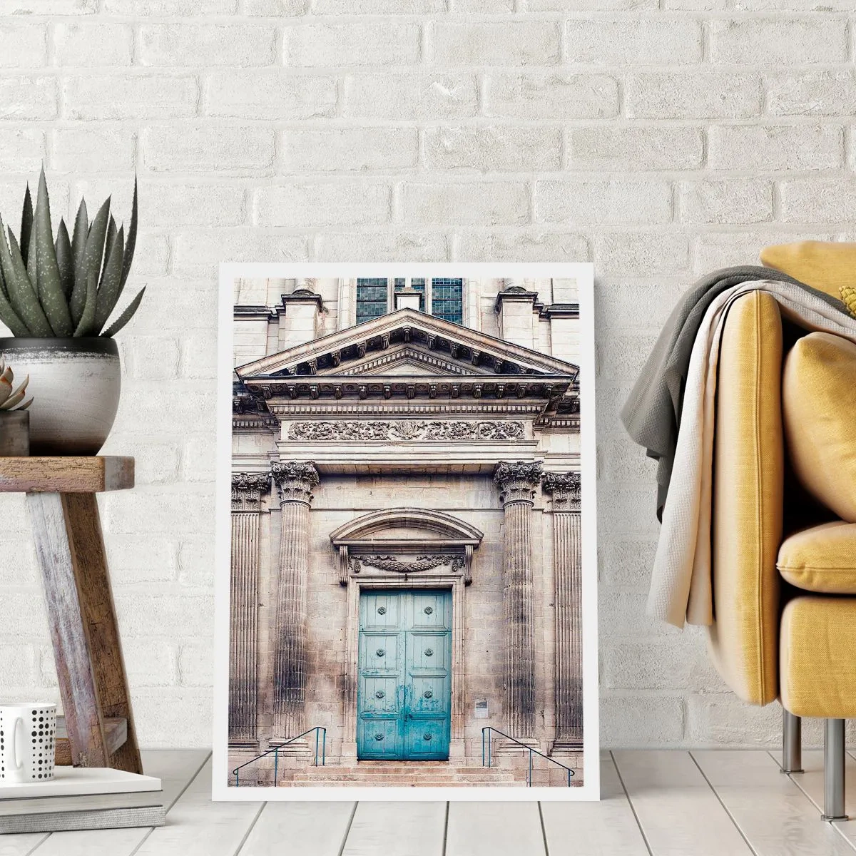 Affisch - Porten till andens värld - 50x70 cm