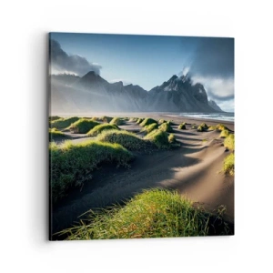 Canvastavla - Bild på duk - Elementens harmoni - 70x70 cm