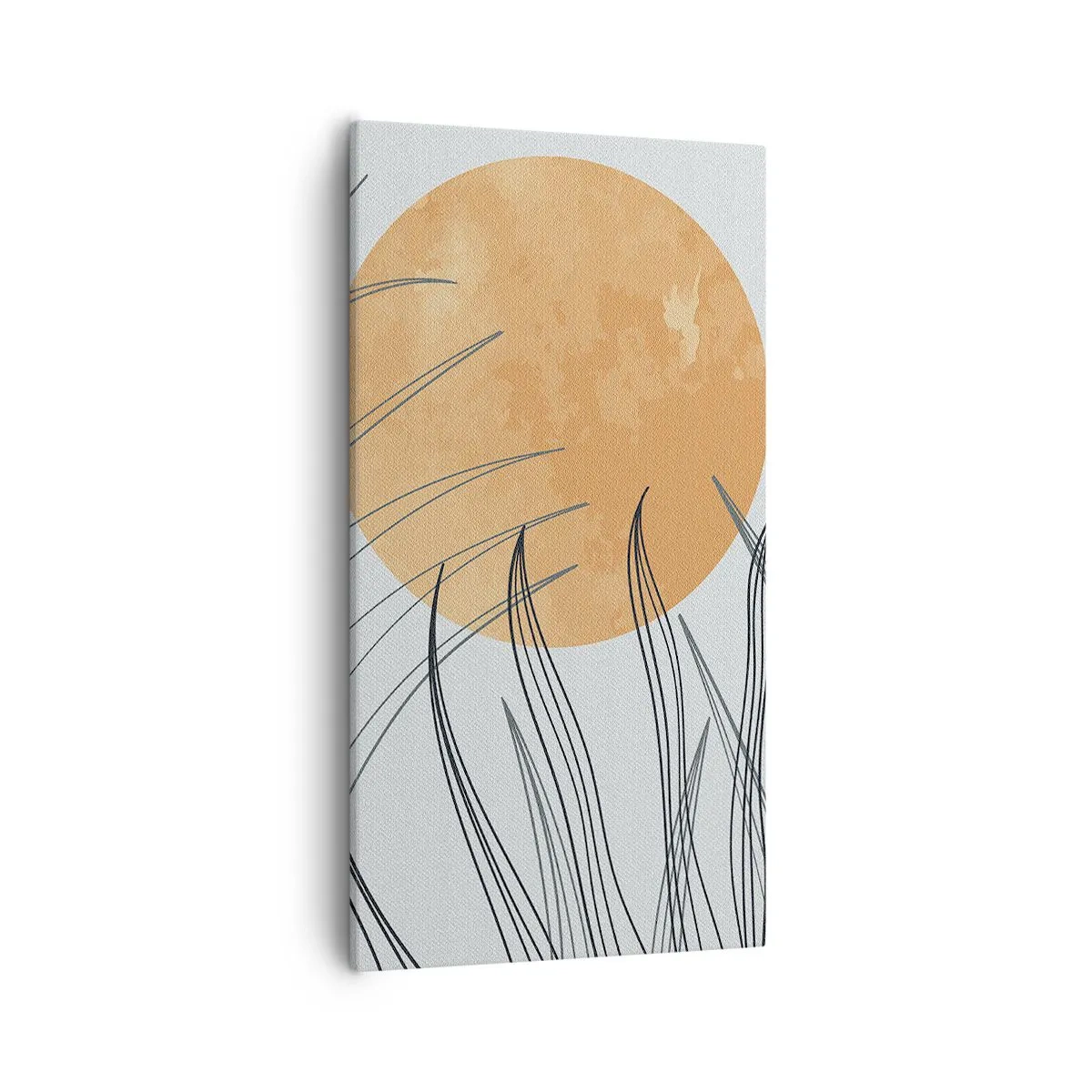 Canvastavla - Bild på duk - Alltid mot solen - 55x100 cm