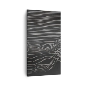 Canvastavla - Bild på duk - Rytm och accent - 45x80 cm