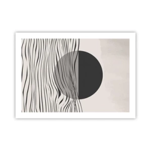 Affisch - Halvdan komposition - 70x50 cm