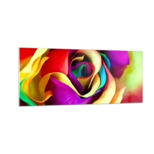 Glastavla - Bild på glas - Det är omöjligt - 100x40 cm