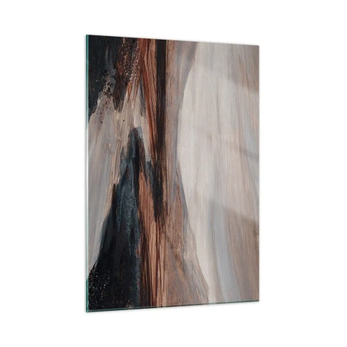 Glastavla - Bild på glas - Fridfull dal - 50x70 cm