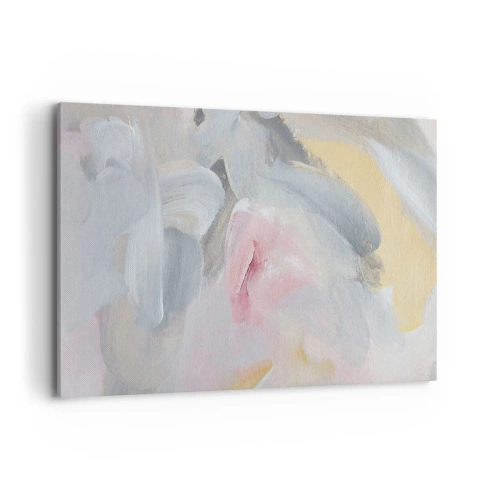 Canvastavla - Bild på duk - I en pastellfärgad värld - 100x70 cm