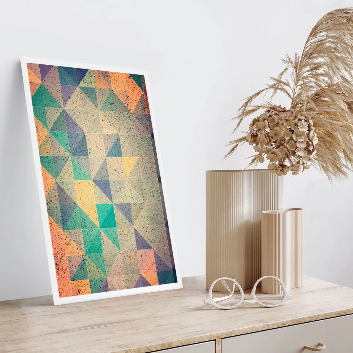 Affisch - Trianglarnas republik - 50x70 cm