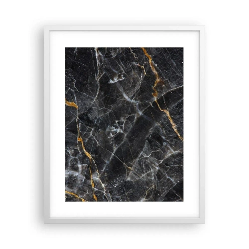 Affisch i vit ram - Stenens interna liv - 40x50 cm